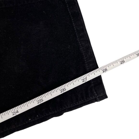 Frame Le High Skinny Noir Black Velvet Ankle Pants Women’s Size 31 - Picture 10 of 10